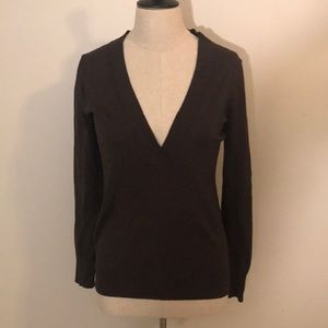 Brown Banana Republic V Neck Sweater :: Size XS